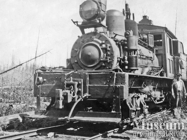 International Timber locomotive near Campbell River