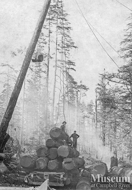 Haig Timber Co. operations near Campbell River