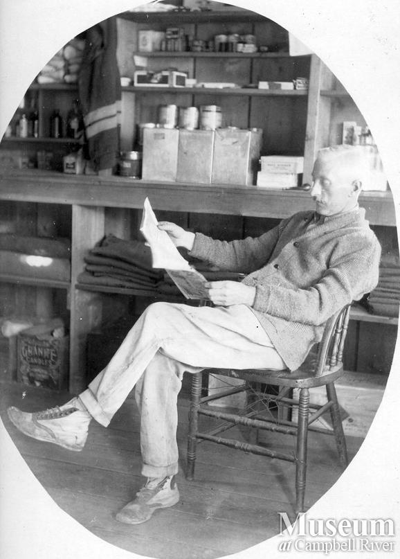 Mr. Cowell at Hasting co, Camp D