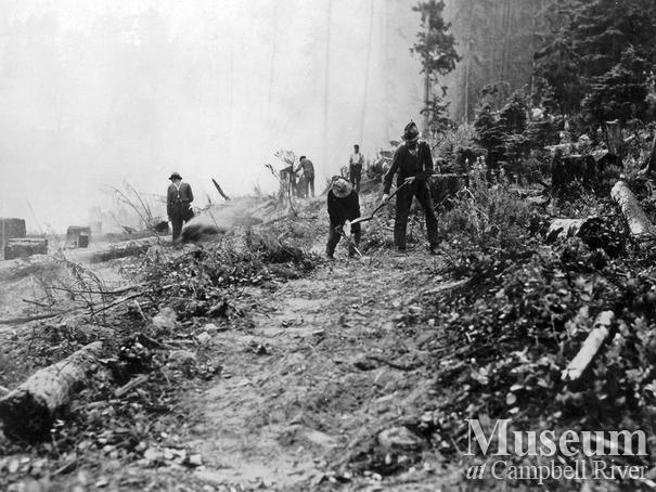 Fighting the Sayward Forest Fire
