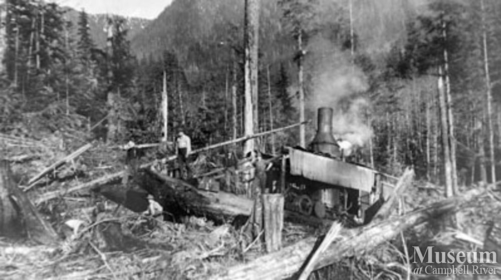 Dot Logging Co At Knight Inlet Campbell River Museum Online Gallery