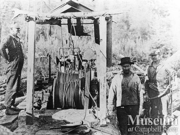Hammond Logging Co. in Granite Bay, Quadra Island
