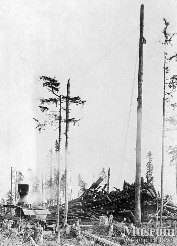International Timber Co. operations near Campbell River