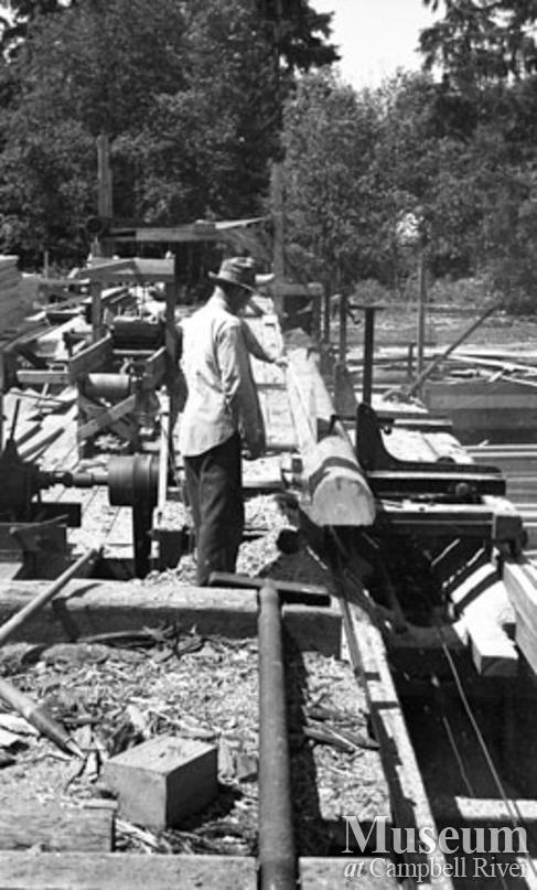 Beecher Lake Lumber Co. sawmill