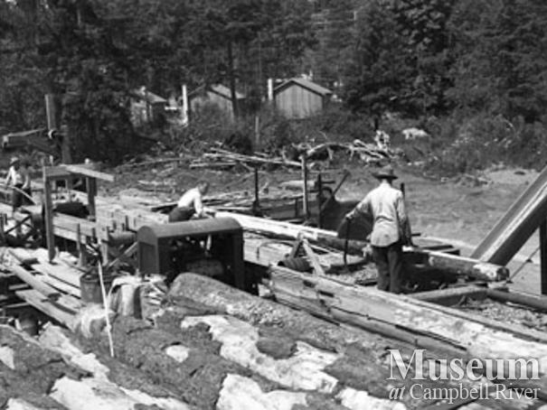 Beecher Lake Lumber Co. sawmill