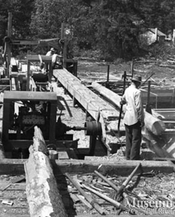 Beecher Lake Lumber Co. sawmill