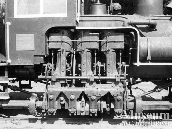 Alberni Pacific's #2 - engine now preserved at Port Alberni
