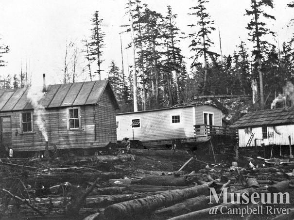 Bendickson Logging camp on Quadra Island