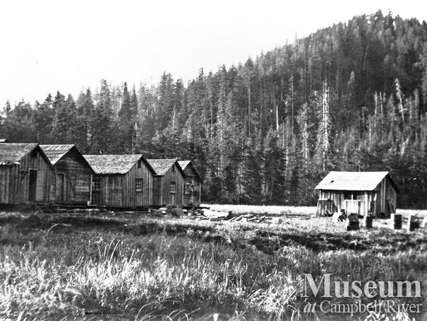 HPB Logging Co. camp at Loughborough Inlet