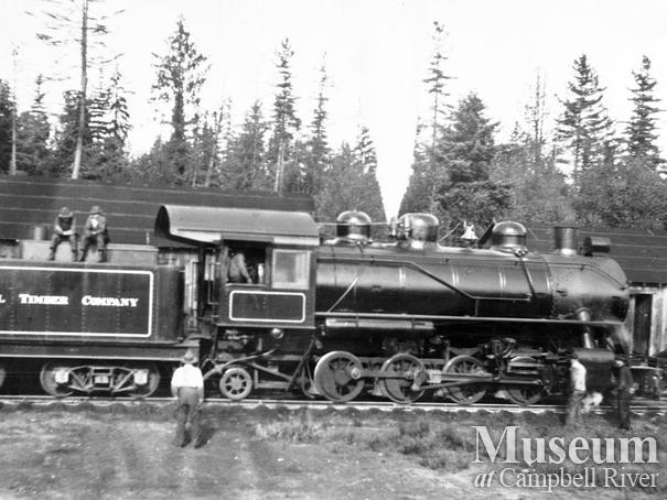 Elk River Timber Co. 5 spot locomotive