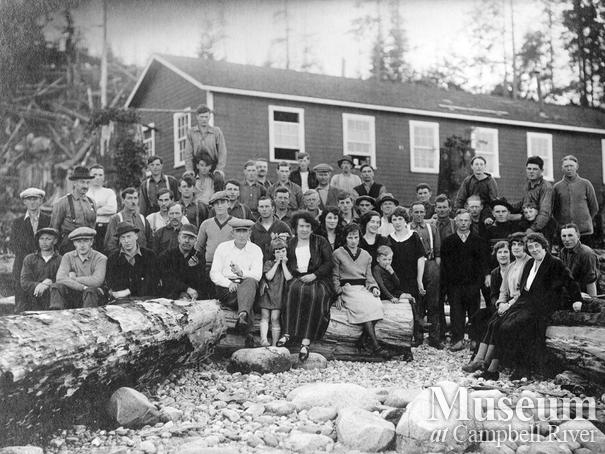 Brown and Kirkland logging crew and their families