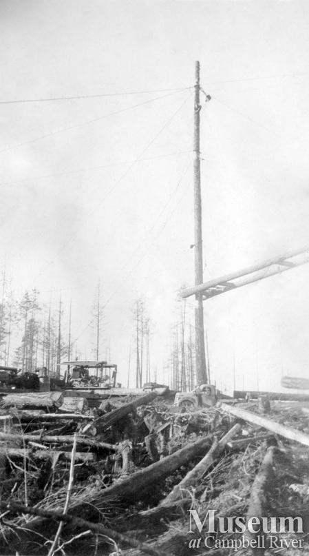 T.J. Brown Logging Co. near Campbell River