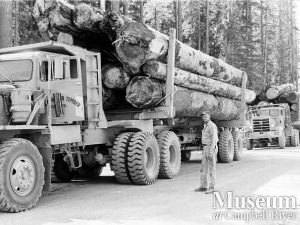 Elk River Timber Co. logging truck