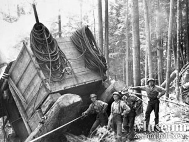 Dot Logging Co At Knight Inlet Campbell River Museum Online Gallery