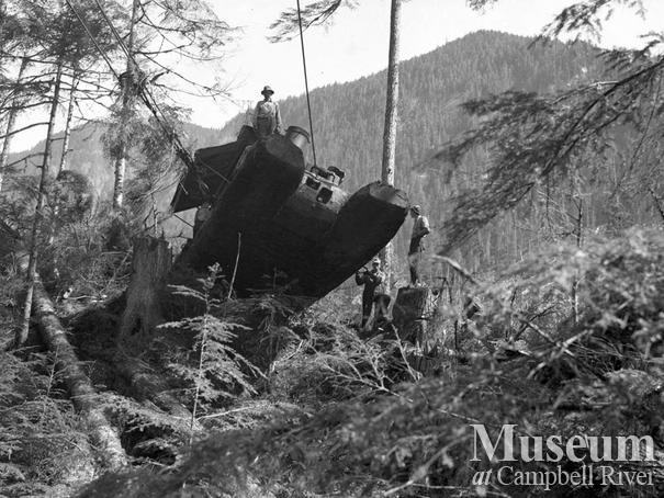Dot Logging Co At Knight Inlet Campbell River Museum Online Gallery