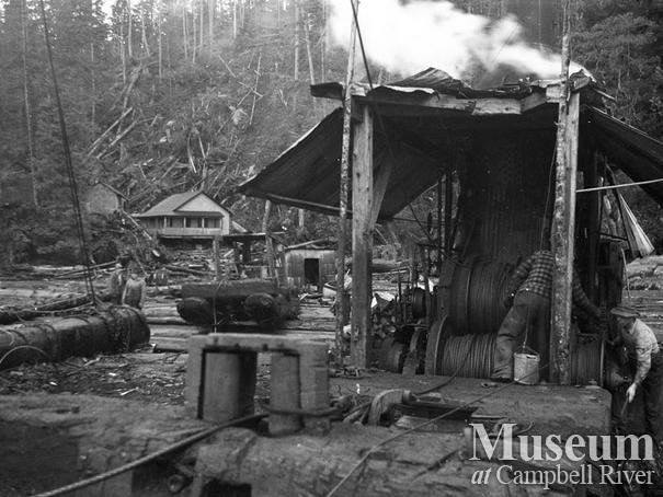 Dot Logging Co.at Knight Inlet