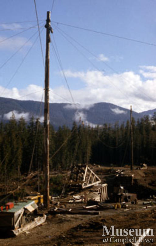 Canadian Forest Products near Woss camp