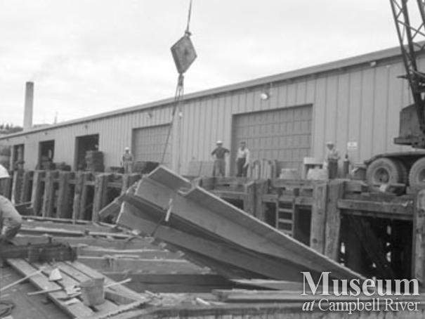 Elk Falls Mill operations Campbell River