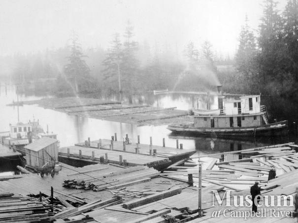 Campbell River's first sawmill