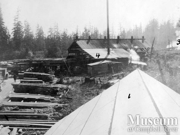 Campbell River's first sawmill